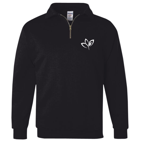 GBC - Nublend® Cadet Collar Quarter-Zip Sweatshirt Thumbnail