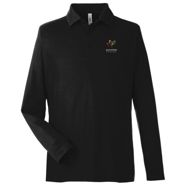 GBC - Men's Fusion ChromaSoft™ Long Sleeve Pique Polo Thumbnail